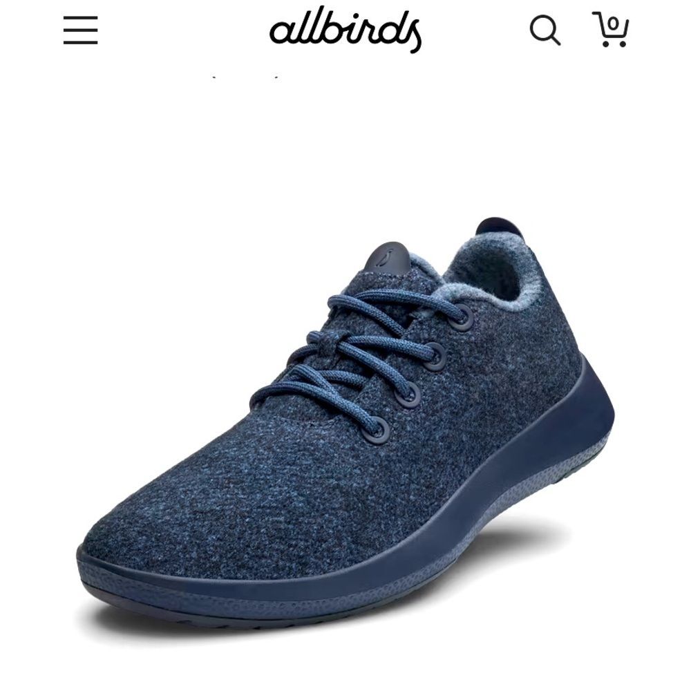 Runners All birds wool runners Size 7